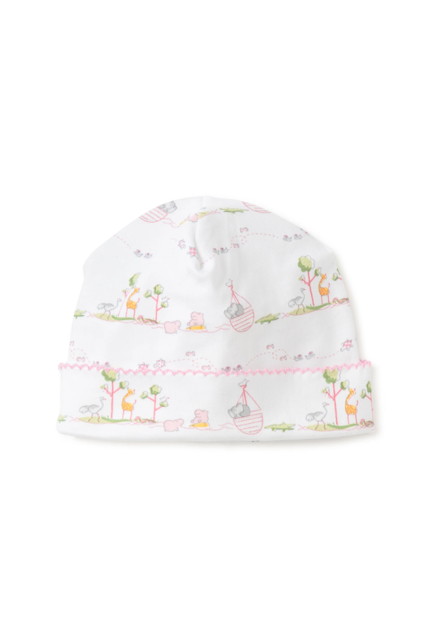 Noah's Print Hat in Pink