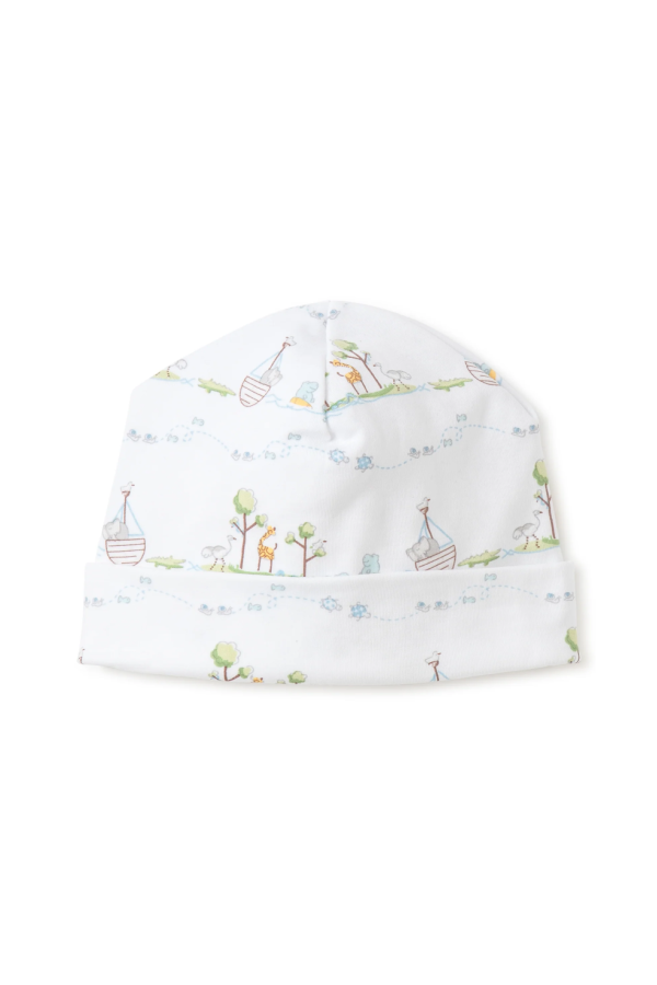 Noah's Print Hat in Blue