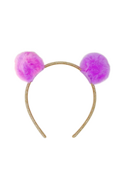 Twin Fluffy Pom Pom Headband