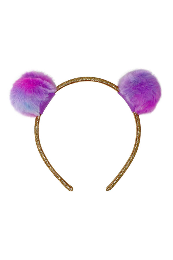 Twin Fluffy Pom Pom Headband