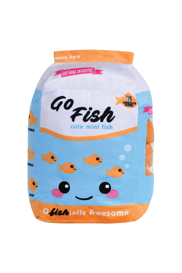 Go Fish Packaging Fleece Pillow