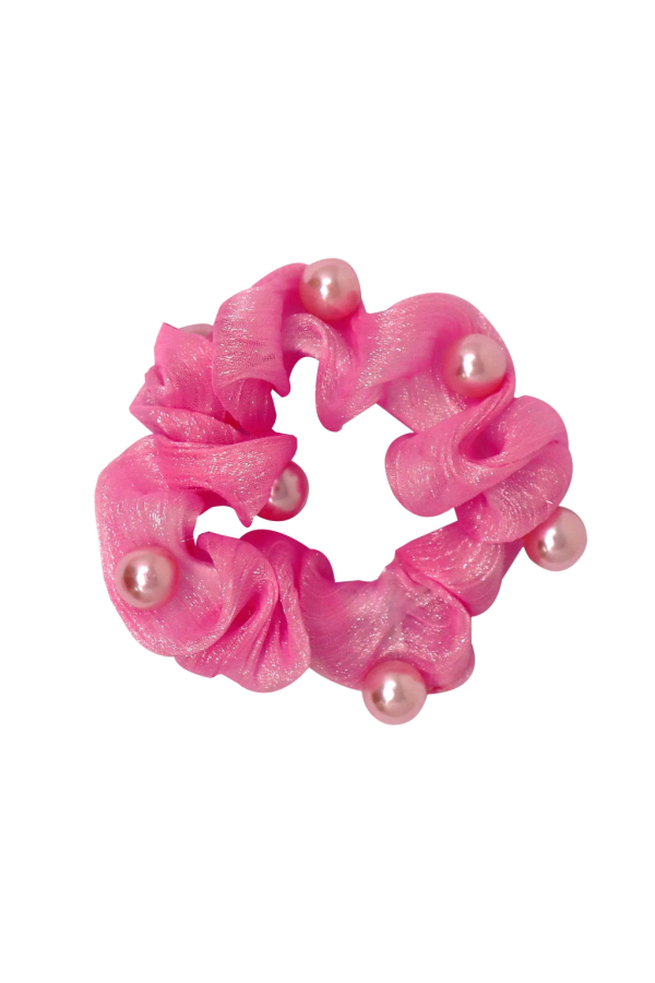 Ballerina Pearl Hair Scrunchie