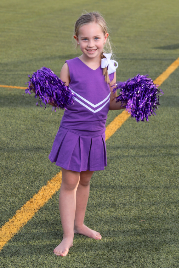 Cheer Uniform - Purple