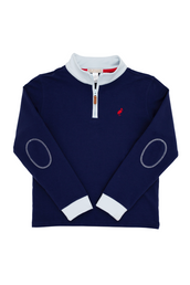 Hayword Half Zip Nantucket Navy Buckhead Blue