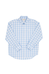 Deans List Shirt Beale Street Blue Check