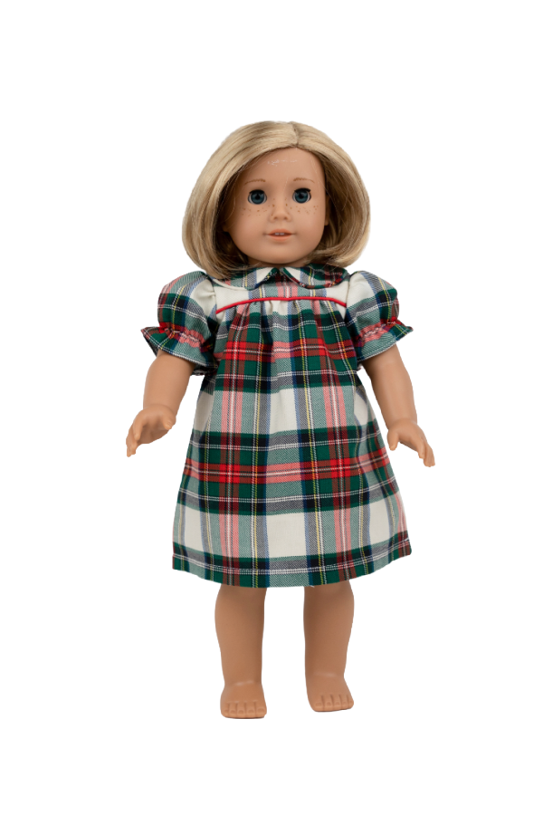 Dolly Holly Day Dress Aiken Place Plaid