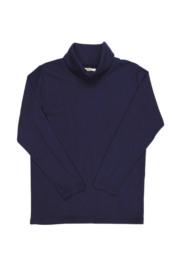 Tatums Turtleneck Shirt Nantucket Navy