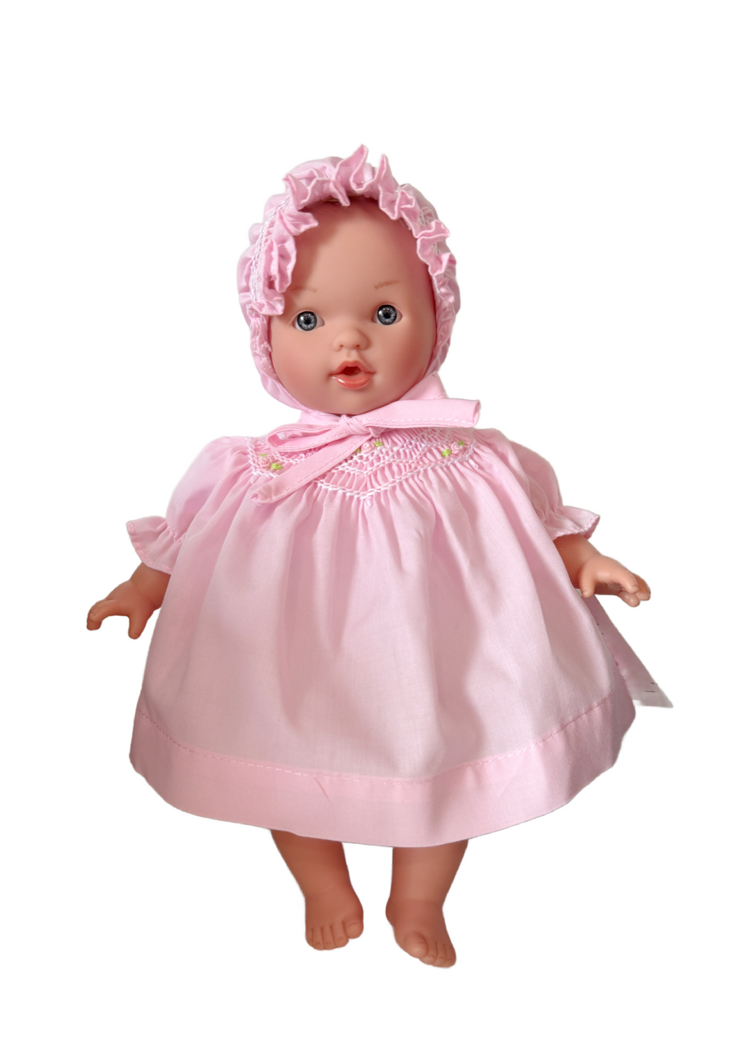 Abby Blue Eye 10" Doll with Pink Dress and Bonnet