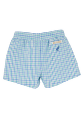 Sheffield Shorts Sunrise Blvd Blue & Turks Teal Chandler Check