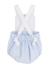 Sayre Sunsuit Breakers Blue Seersucker