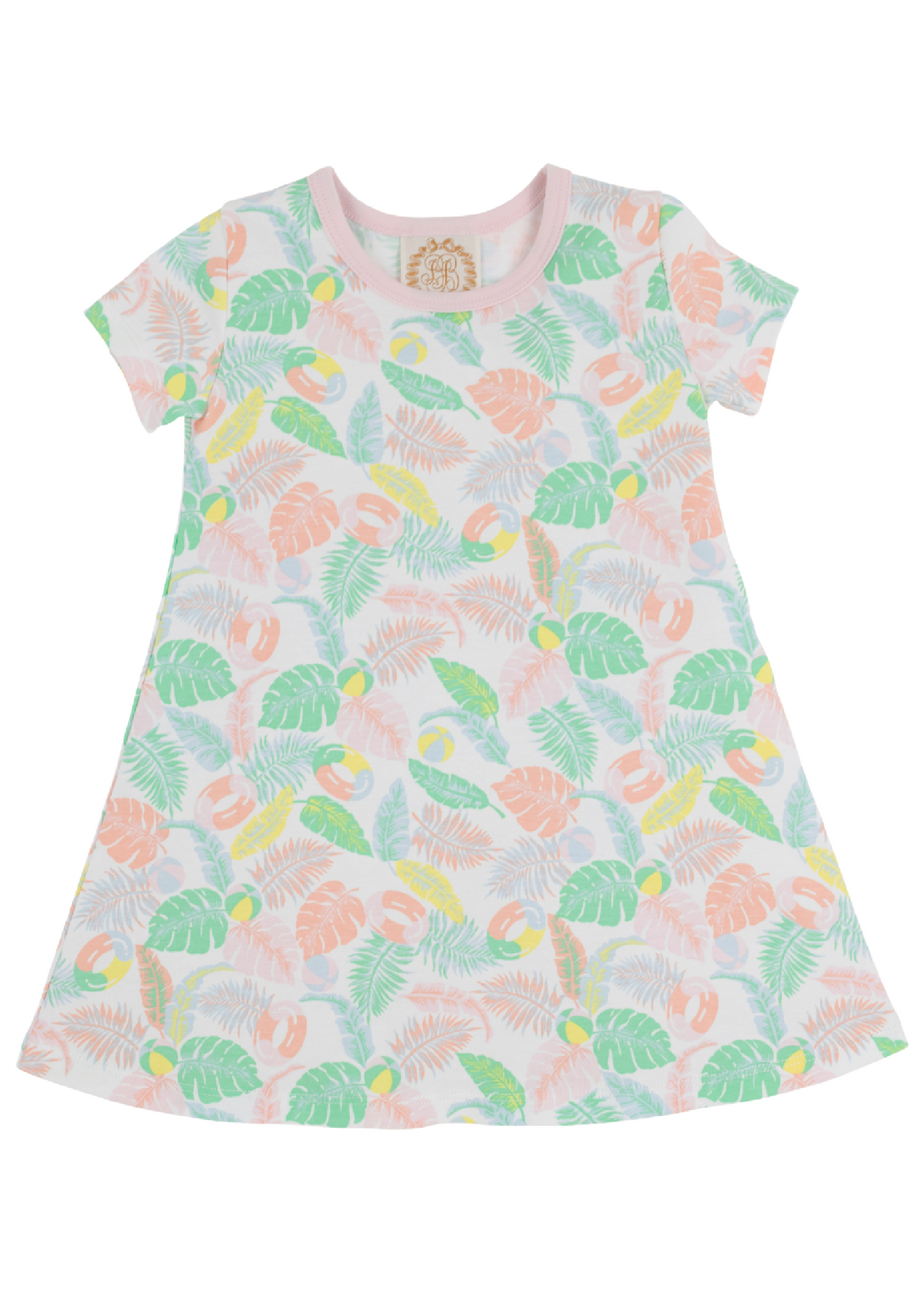 Polly Play Dress Short Sleeve Happy in Harbour Island