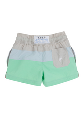 Country Club Colorblock Trunk Sandy Springs Stone Buckhead Blue Grace Bay Green