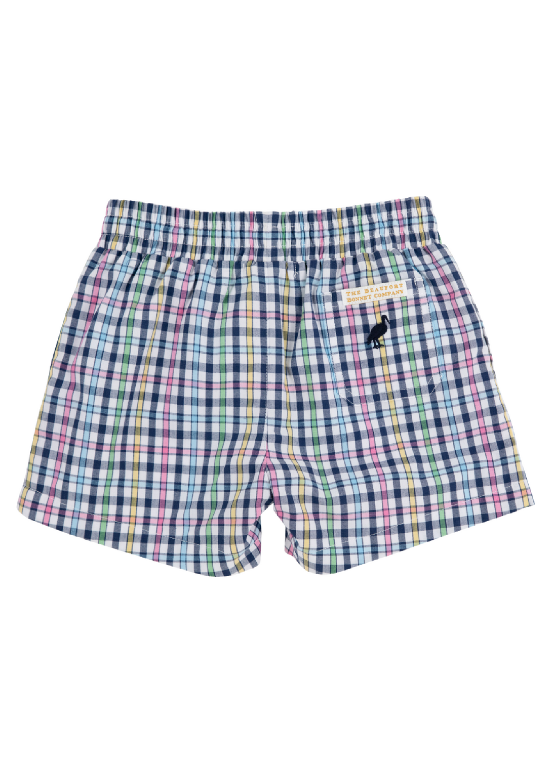 Sheffield Shorts Pier Point Plaid Nantucket Navy