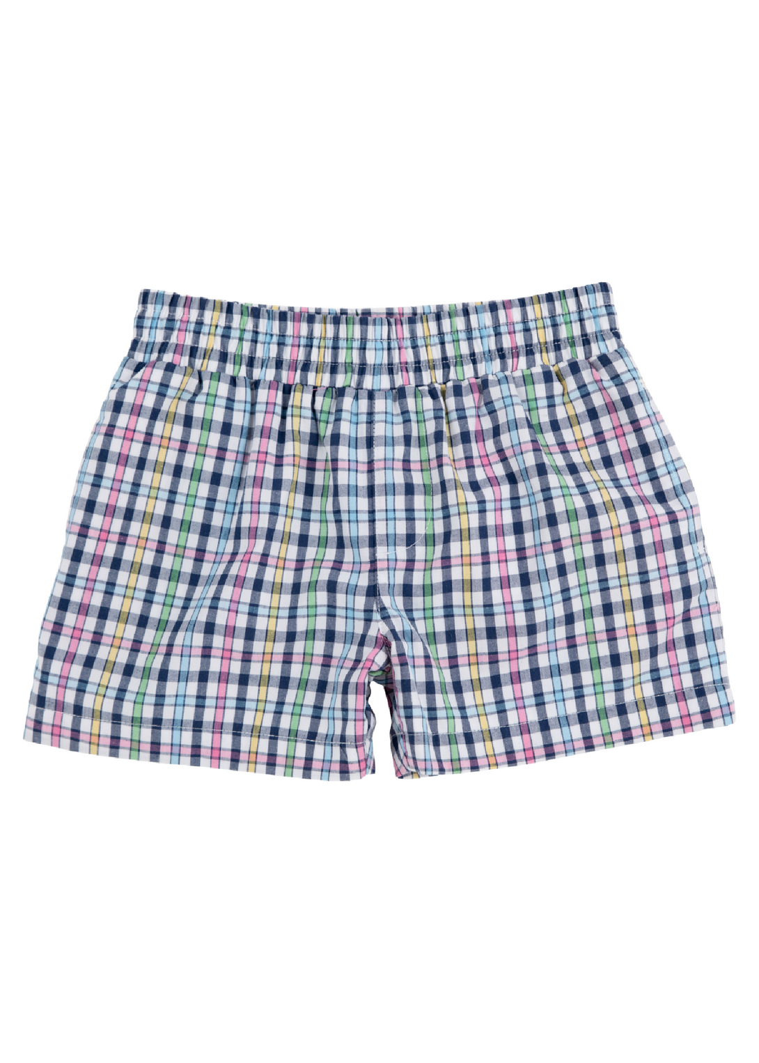 Sheffield Shorts Pier Point Plaid Nantucket Navy