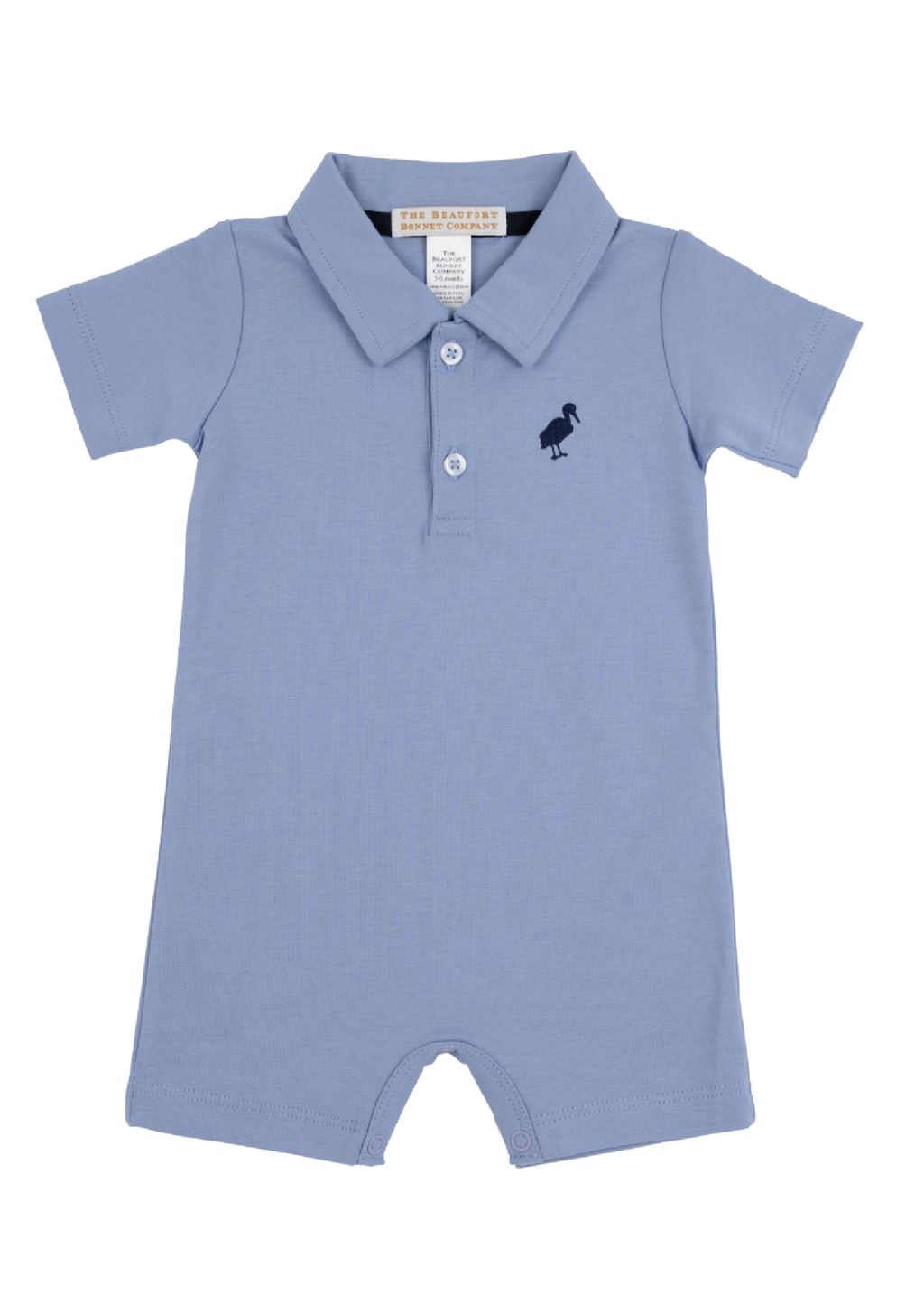 Sir Propers Romper Pima Park City Periwinkle