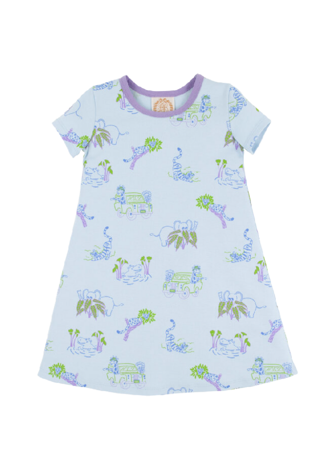 Polly Play Dress Silly Safari Palisades Purple