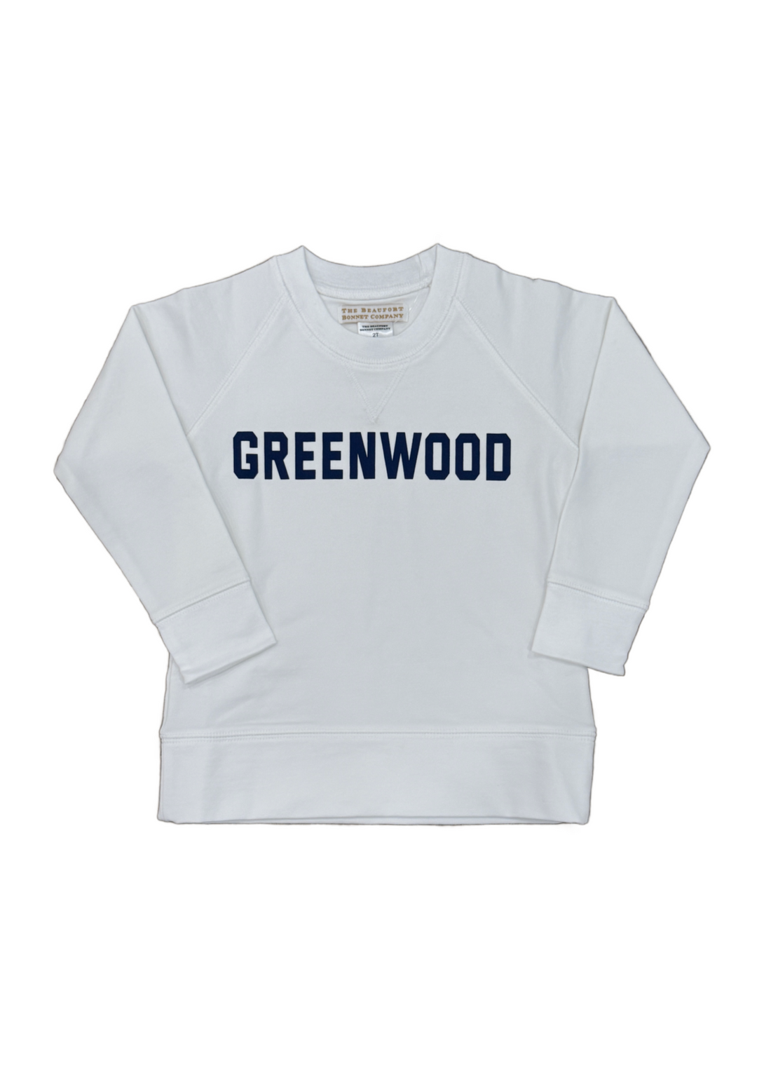 Sir Proper's City Hopper Sweatshirt Worth Avenue White Nantucket Navy - GREENWOOD (Kids)