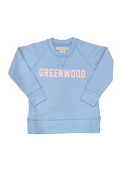 Sir Proper's City Hopper Sweatshirt Beale Street Blue Palm Beach Pink - GREENWOOD (Adult)