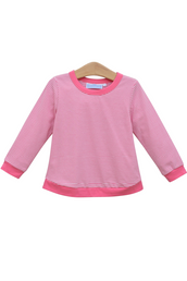 Reagan Top Pink Stripe