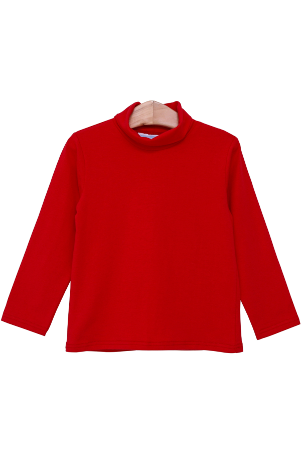 Taylor Turtleneck Red