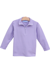 Tori Pullover Lavender Stripe