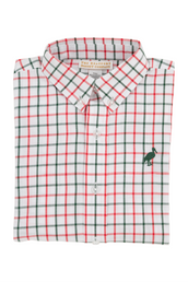 Dean's List Dress Shirt Old Town Tattersall/Grier Green