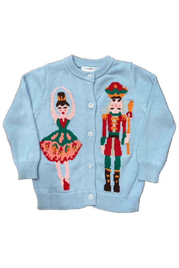 Nutcracker Blue Sweater