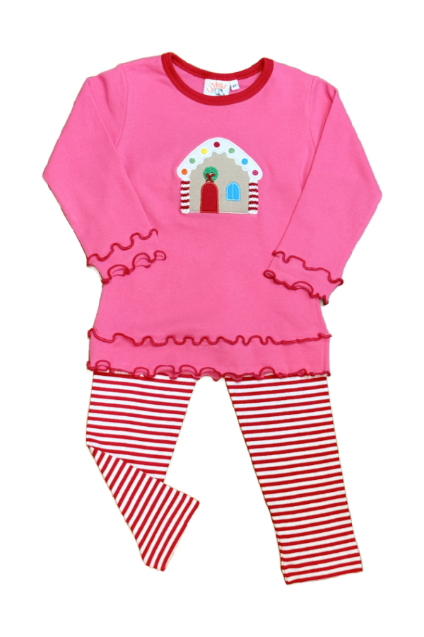 Gingerbread House and Legging Set