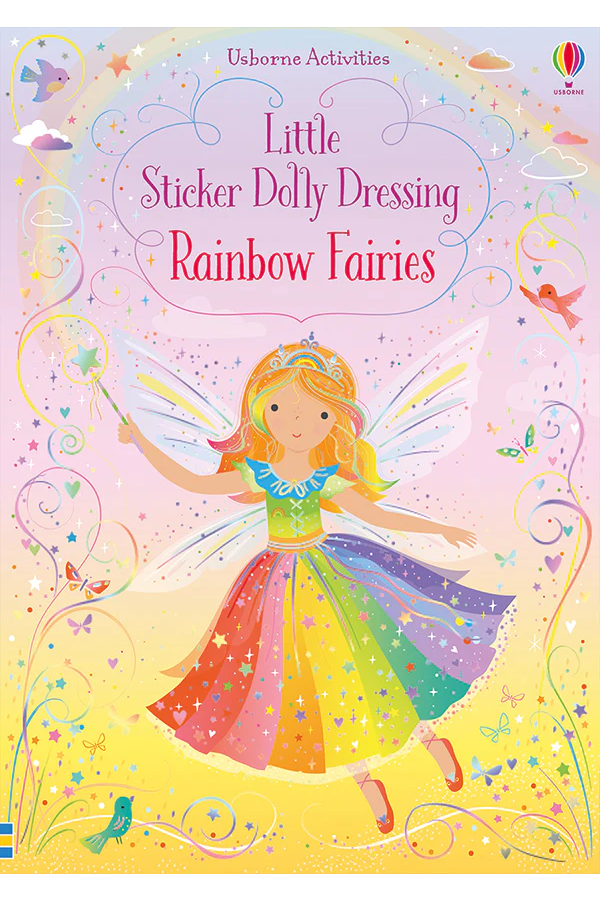 Little Sticker Dolly Dressing Rainbow Fairy Sticker Book