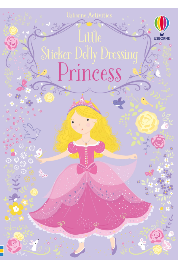 Little Sticker Dolly Dressing Princess Sticker Book
