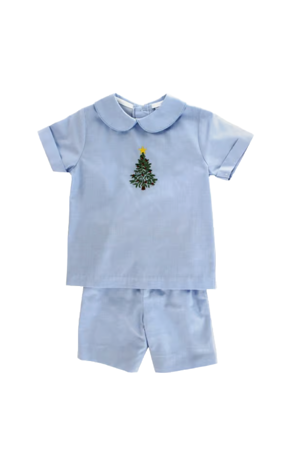 Oh Christmas Tree Dressy Short Set