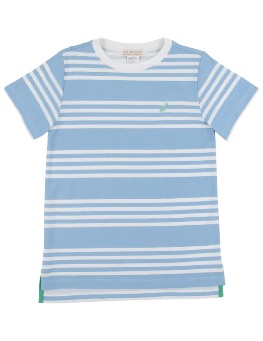 Saddle Ridge Carter Crewneck Sarasota Sky Worth Avenue White