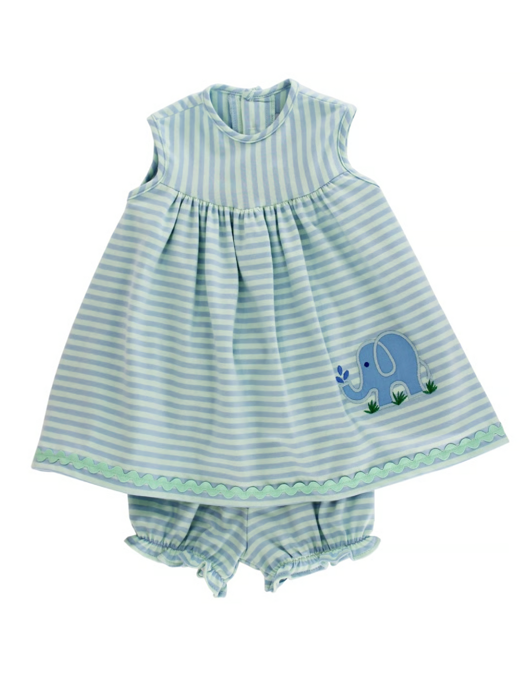 Elephant Fun Times Knit Float Dress with Bloomers PRE-ORDER
