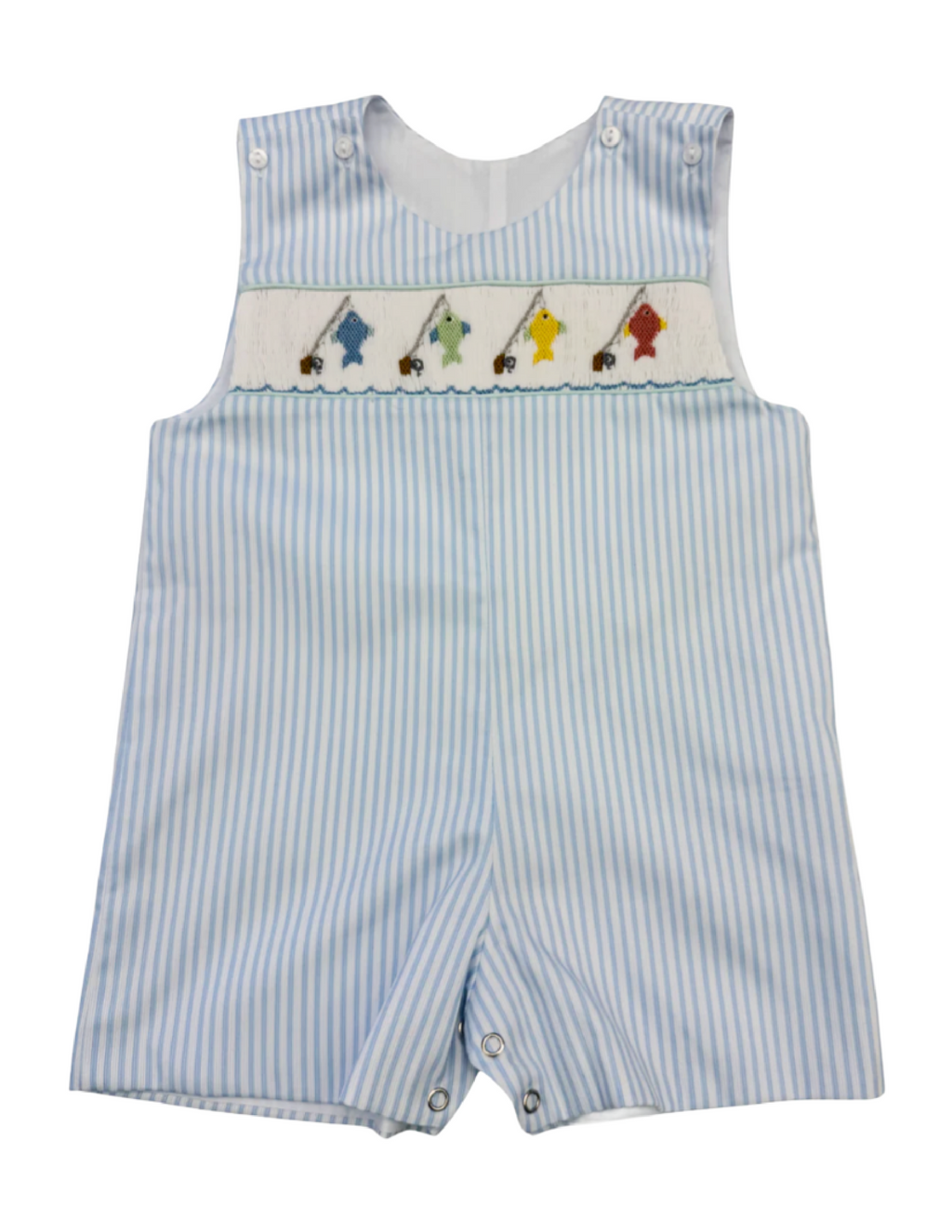 Pete Fish Smocked Shortall