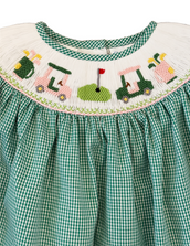 Emmie Golf Smocked Bishop Bubble