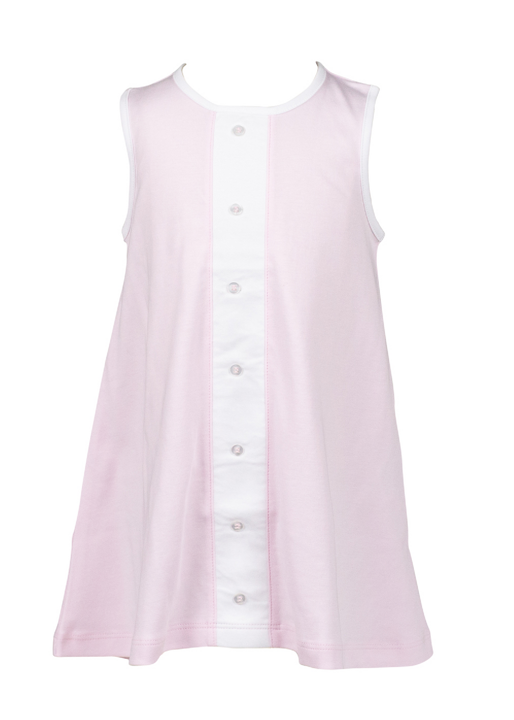 Pink Button Dress