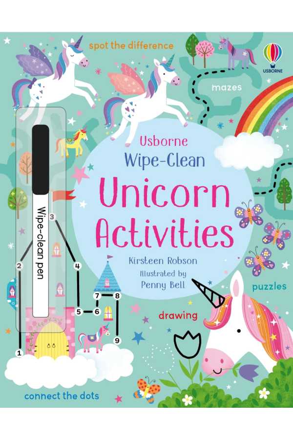 Wipe-Clean Unicorn Activities