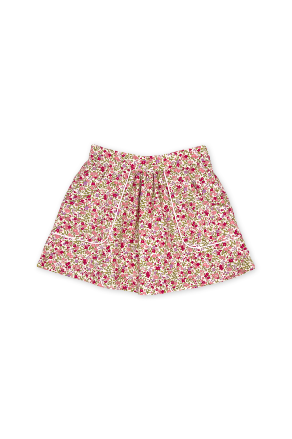 Isabella Skirt in Autumn Meadow Floral