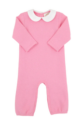 Poppy Dell Playsuit Quilted Hamptons Hot Pink