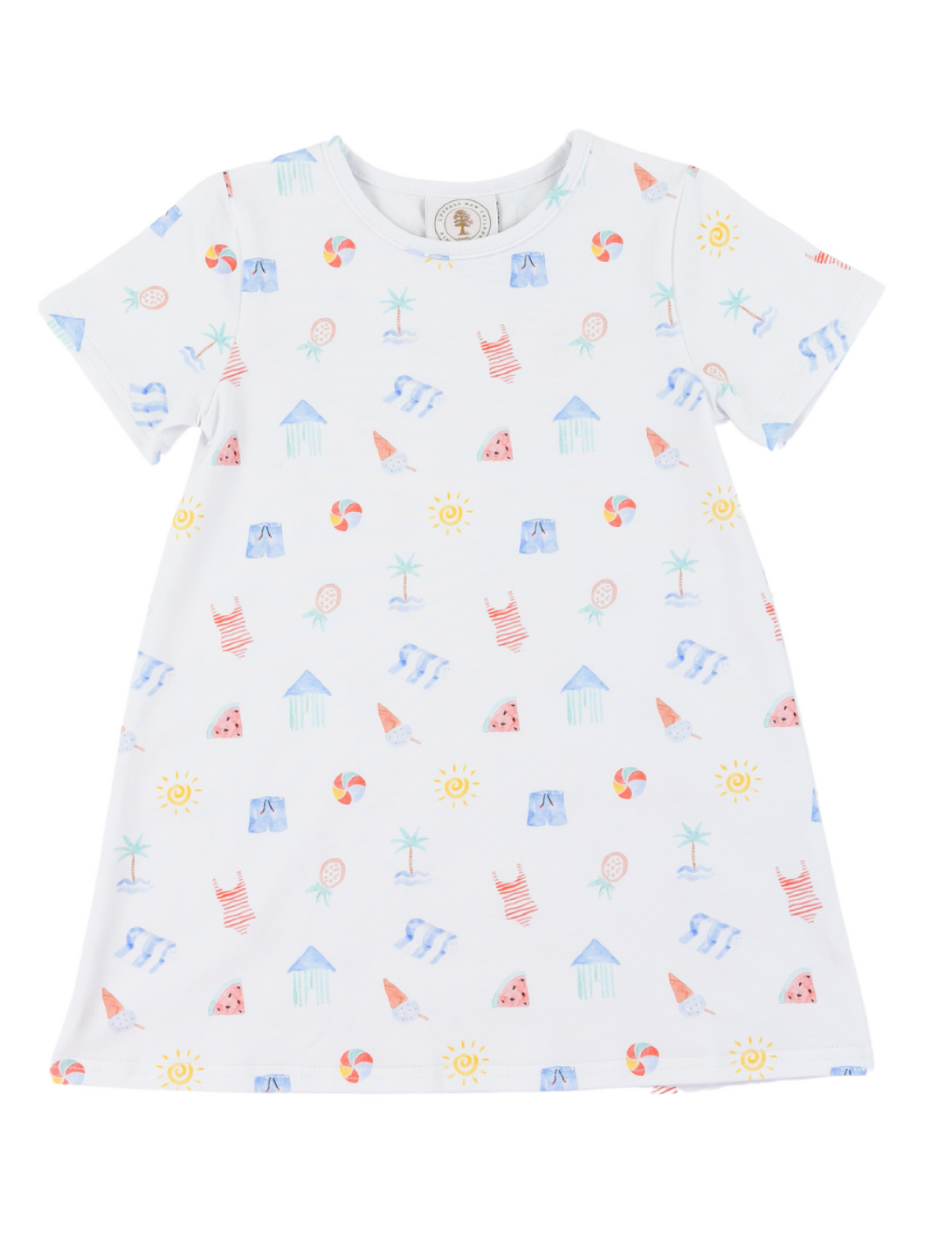 Saltwater Soiree Susie Swing Dress