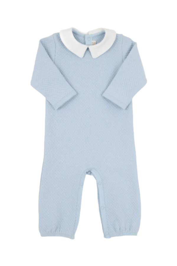 Potter's Playsuit Quilted Buckhead Blue