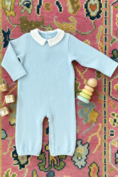 Potter's Playsuit Quilted Buckhead Blue