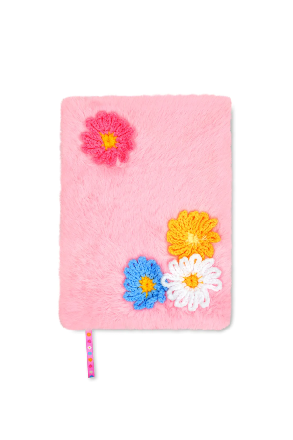 Crochet Flower Furry Journal