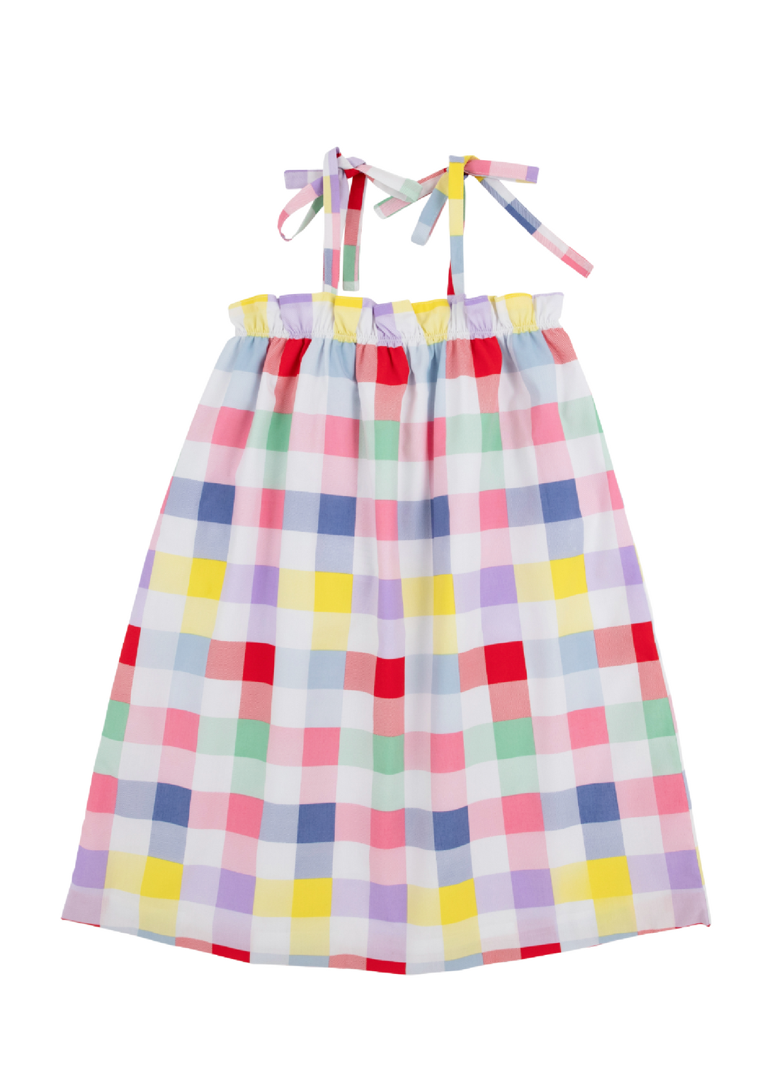 Laineys Little Dress Woven Manchester Check