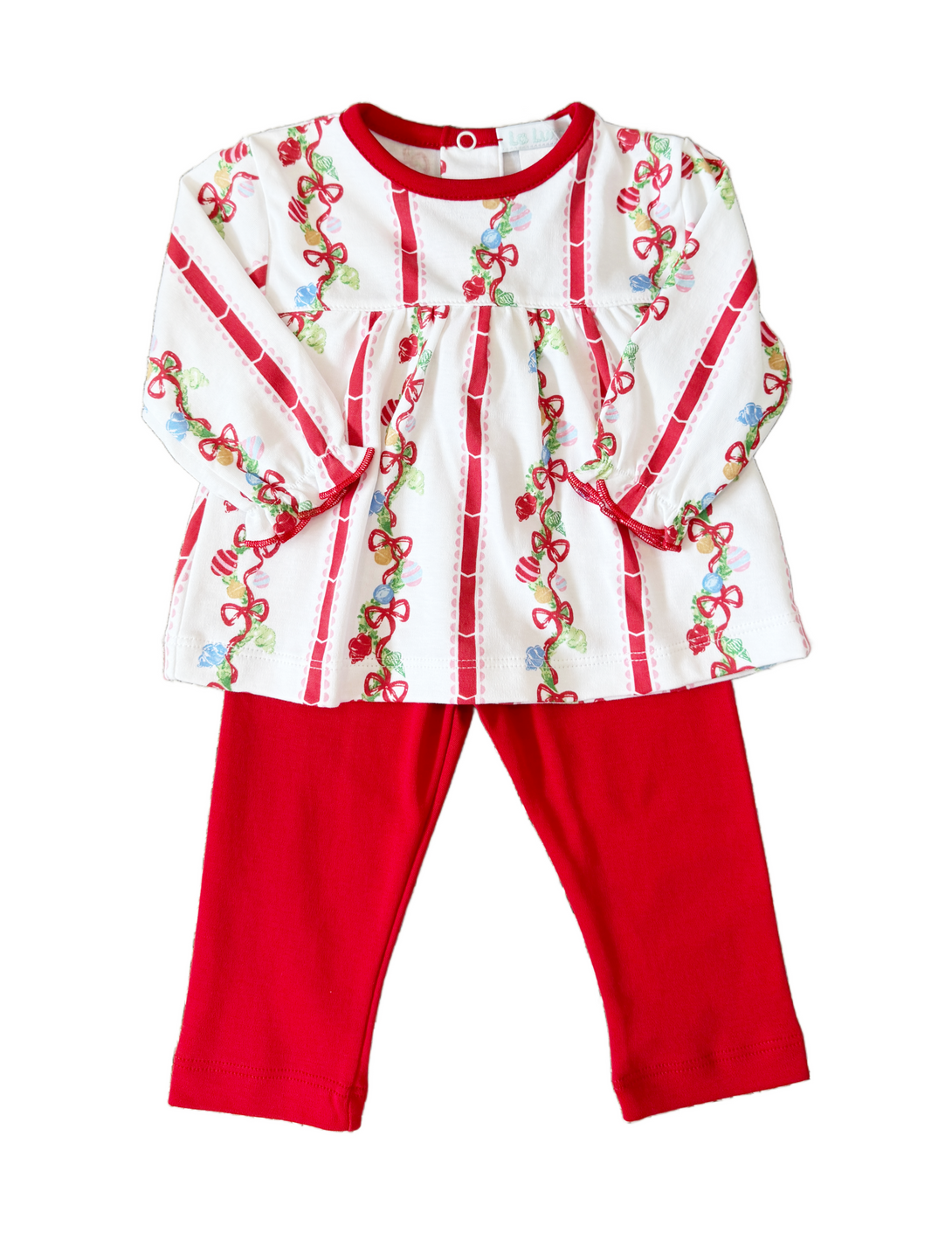 Christmas Garland Pima Legging Set