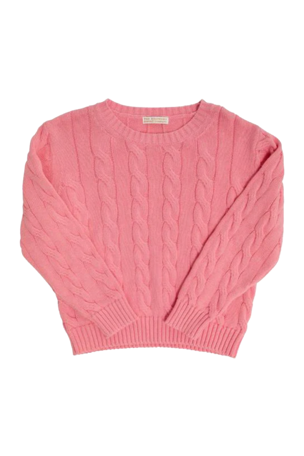 Crawford Crewneck Hamptons Hot Pink