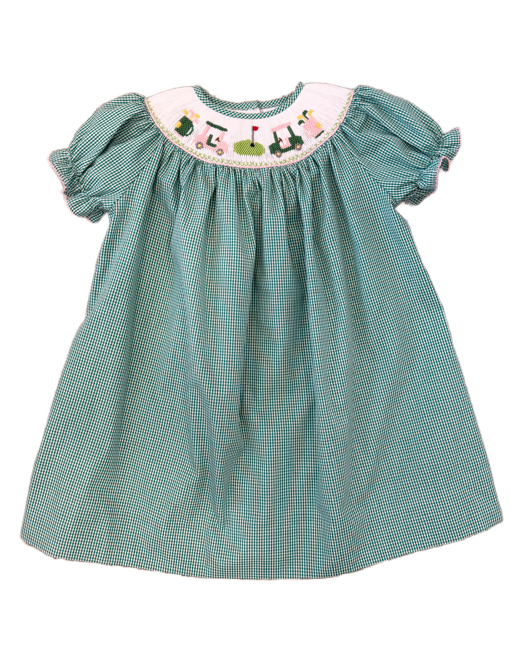 Emma Golf Smocked Bishop Dress