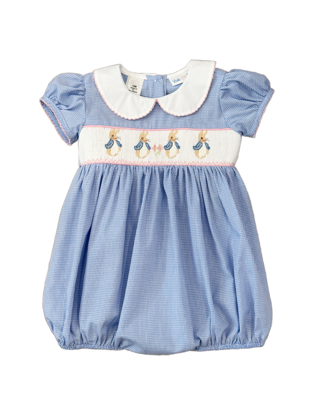 Rosie Peter Rabbit Smocked Waist Bubble