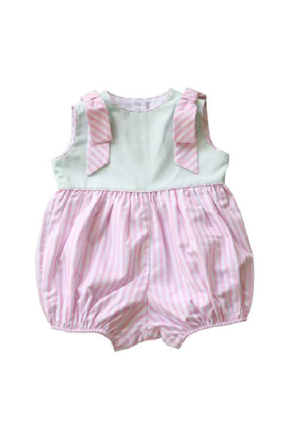 Madison Park Mint and Providence Pink Stripe Ellie Bubble