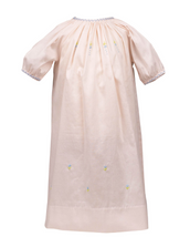 Waverly Gown Pink with Flowers & Bonnet